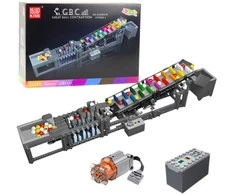 Lean Toys Konstruktorius su elektriniu varikliu ir 1281 detalėmis