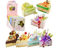 Lean Toys Statybiniai blokeliai/ konstruktorius „Tortas“ 292–357 vnt.