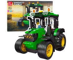 Lean Toys Traktoriaus konstruktorius 304 dalys