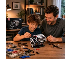 Lean Toys Konstruktoriaus rinkinys V8 variklis 552 vnt.