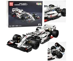 Lean Toys Konstruktoriaus rinkinys Mudking 13117 F1 lenktyninis automobilis, 1235 dalys