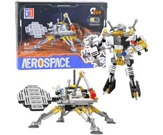 Lean Toys Konstruktorius Marso zondas ir kosminis robotas 2in1, 146 detalės