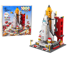Lean Toys Konstravimo rinkinys vaikams Brick 6in1, 1000 detalių