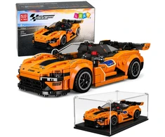 Lean Toys Konstruktorių rinkinys oranžinis 423 vnt.