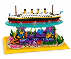 Lean Toys Statybinės kaladėlės 3892 vnt.