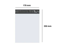 Lean Kurjeriniai Vokai, 100 vnt., 170x350 mm