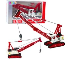Lean Toys Vikšrinis kranas vaikams su šviesos ir garso efektais