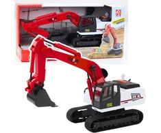 Lean Toys Vikšrinis ekskavatorius su judančiu kaušu ir besisukančia kabina 360° 1:14