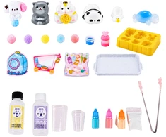 Lean Toys Kūrybinis „Squishy“ gyvūnėlių rinkinys 6 figūrėlėms
