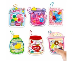 Lean Toys Kūrybinis „Jelly Slime“ rinkinys su priedais
