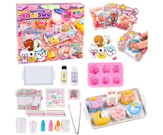 Lean Toys Creative Plastic Kit Creating Squishy Decorative Bunny Desserts DIY