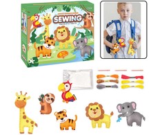 Lean Toys Kūrybinis siuvimo rinkinys 6vnt.