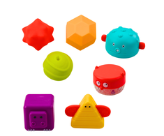 Lean Toys Interaktyvus edukacinis kubas spalvotas
