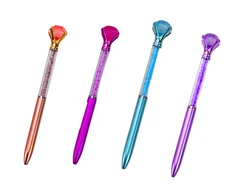 Lean Toys Deimantinis rašiklis su mėlynu užpildu 0,7 mm