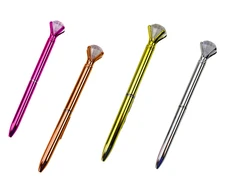 Długopis Rašiklis su Deimantu ir Mėlynu Rašalu 0.7mm
