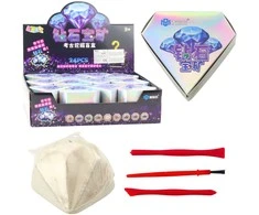 Lean Toys Vaikiškas archeologijos rinkinys su įrankiais ir kristalais
