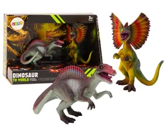 Lean Toys Dinozaurų figūrėlių rinkinys: Spinozauras ir Dilofosauras