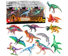 Lean Toys Dinozaurų figūrėlė su magnetu (įvairiaspalvė)