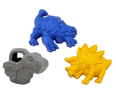 Lean Toys Dinozaurų Smėlio Rinkinys su Malūnėliu ir Priedais