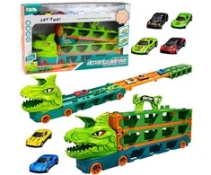 Lean Toys Sunkvežimis su trasa 2,1 m 8 vnt.