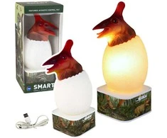 Lampka Pterozaurų LED naktinė lempa su jutikliniu valdymu