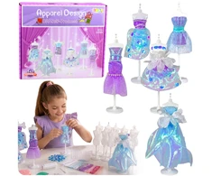 Lean Toys Kūrybinis lėlių aprangos kūrimo rinkinys Little Fashion Designer
