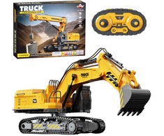 Lean Toys Nuotoliniu būdu valdomas ekskavatorius 133 dalys RC