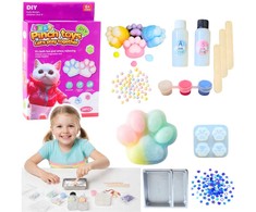 Lean Toys Rankdarbių rinkinys Squishy katės letenėlės