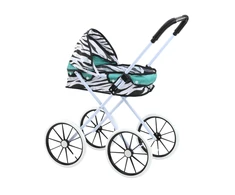 Lėlių vežimėlis Lean Toys su dideliais ratais, 61x48x28,5 cm
