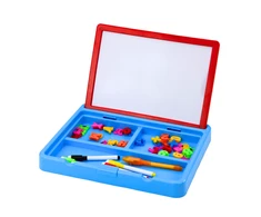 Lean Toys Magnetinė piešimo lenta su LED apšvietimu