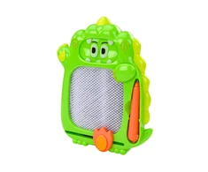 Lean Toys Žaidimas piešimo lenta 2in1 Lean Toy Žalias Dinosaur