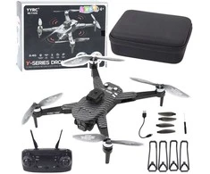 Lean Toys Sulankstomas dronas su HD kamera ir LED apšvietimu
