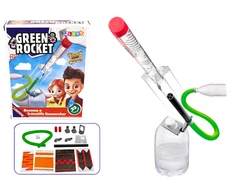 Lean Toys suspausto oro raketa vaikams