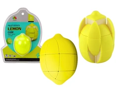 Lean Toys Švietėjiška dėlionė citrina vaikams