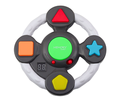 Dėlionė Lean Toys Elektroninis atminties žaidimas vairas su šviesomis ir garsais