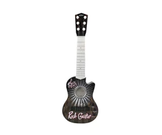 Lean Toys Vaikiška elektrinė gitara su šviesomis ir garsais