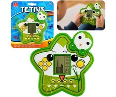 Lean Toys Elektroninis žaidimas Tetris, žalias