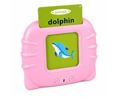 Lean Toys Kortelių skaitytuvas rožinis