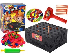 Lean Toys Žaidimas su balionais ir vinimis