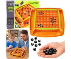 Lean Toys Magnetinis strateginis žaidimas 16 vnt.