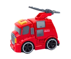 Lean Toys Gaisrinės mašina su garsais ir šviesomis, 19x16x11 cm