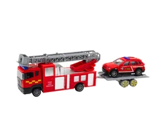 Lean Toys Gaisrinių transporto priemonių rinkinys