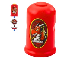 Lean Toys Raudonas drakono rinkinys su paleidėju