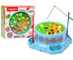 Lean Toys Žaidimas vaikams su meškere ir šviesos efektais