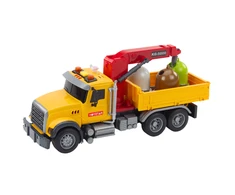 Lean Toys Šiukšlių Rūšiavimo Sunkvežimis Su Konteineriais, Šviesomis Ir Garsu