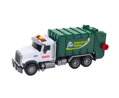Lean Toys Žalias žaislinis šiukšliavežis su šviesomis ir garsais 1:14