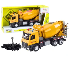 Lean Toys Betono maišyklė su trinties varikliu, šviesomis ir garsais