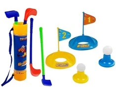 Lean Toys Vaikiškas golfo žaidimo rinkinys