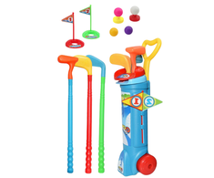 Lean Toys Vaikiškas golfo rinkinys su ratukais