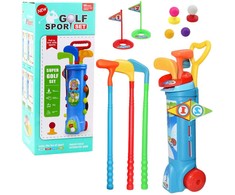 Lean Toys Vaikiškas golfo rinkinys su ratukais